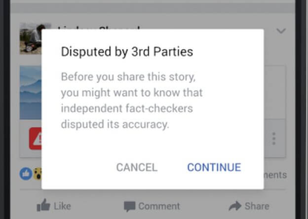 Stunning: Facebook Court Filing Admits #39 Fact Checks #39 Are Just A Matter